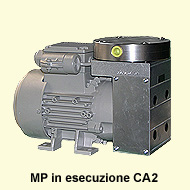 pompa a membrana MP in esecuzione Co2