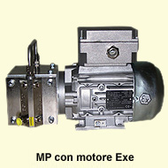 pompa a membrana con motore Exe 2